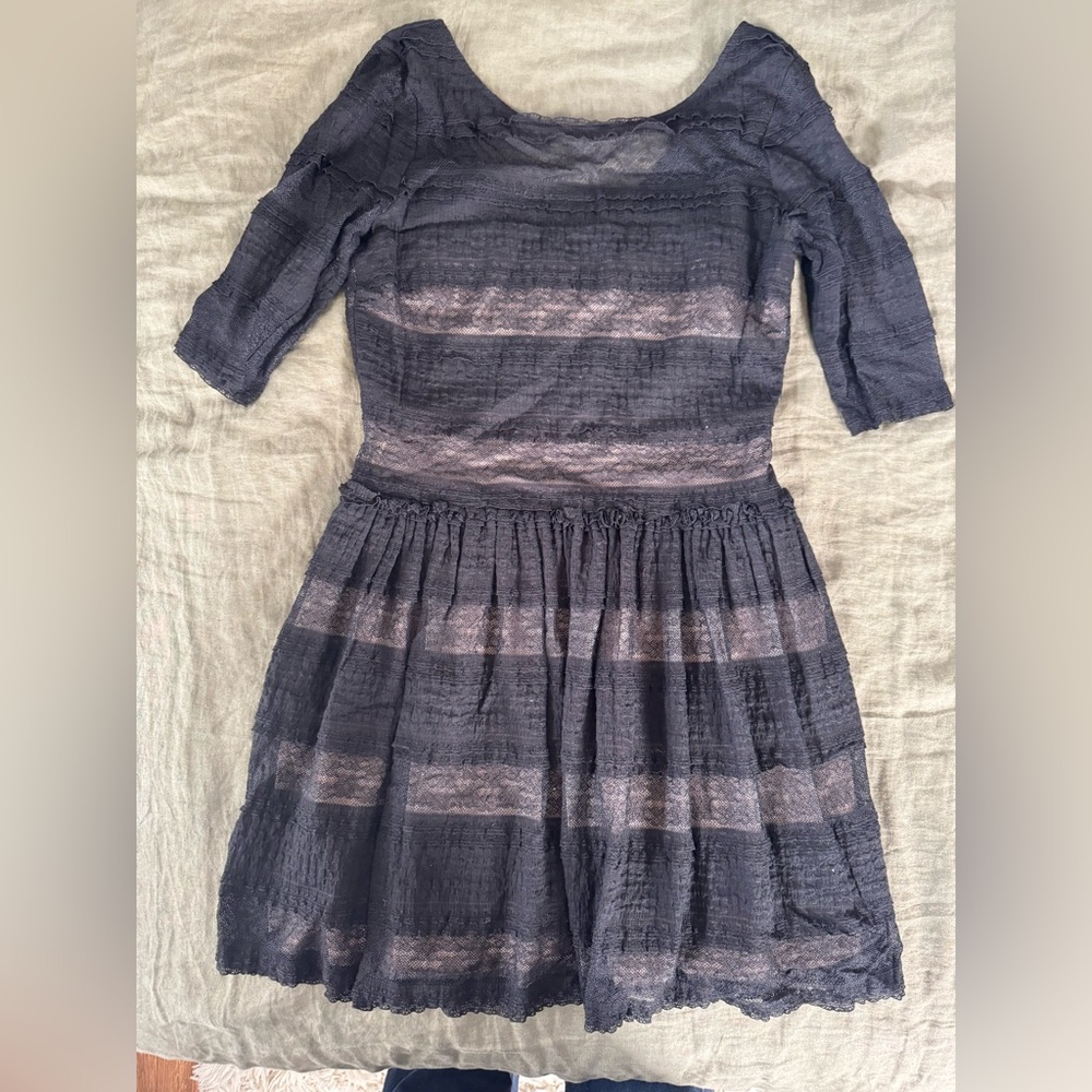 BCBG Max Azria Black Lace Women's Dress